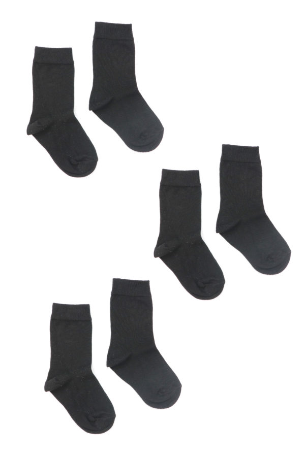 Black Short Socks